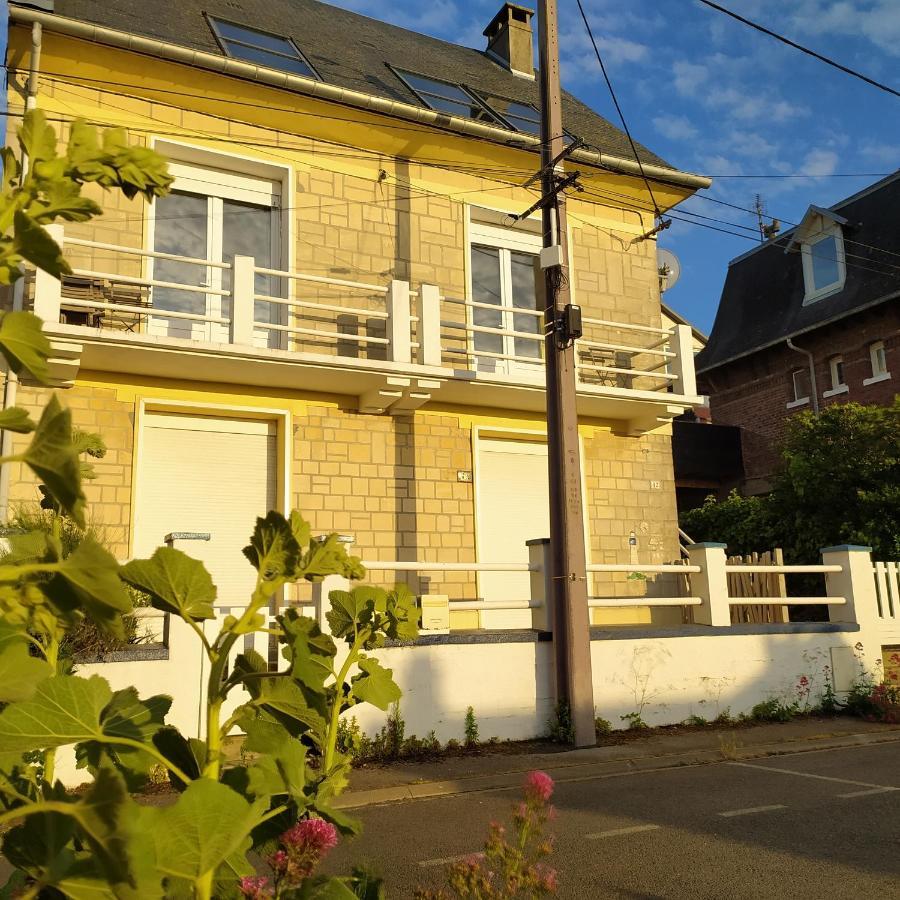 Le clapotis de l'Ô, calme, balcon sur la mer, à 2 h de Paris Ault Exterior foto