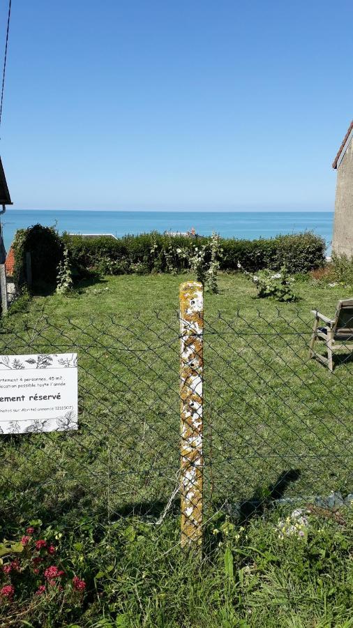 Le clapotis de l'Ô, calme, balcon sur la mer, à 2 h de Paris Ault Exterior foto